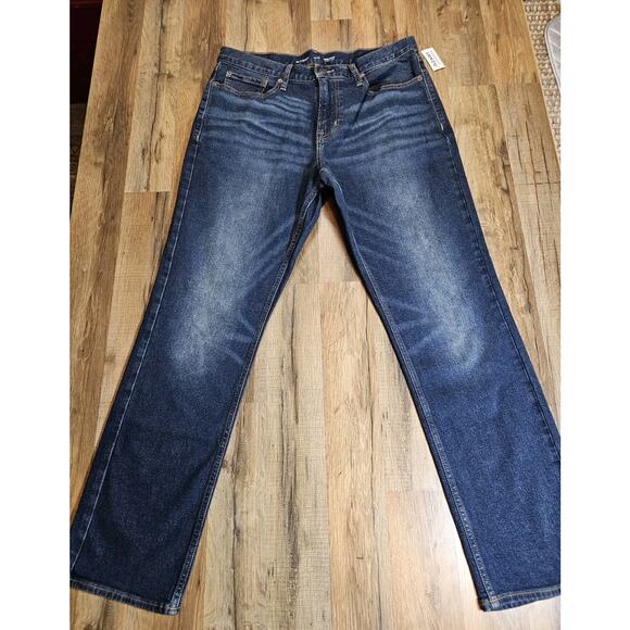 Old Navy Other - Old Navy Men's Slim Fit Built-In Flex Jeans Blue Size 34×32 NWT Stretch